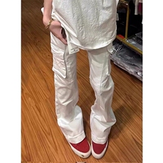 cleanfit微喇工装牛仔裤男女美式高街小众设计直筒裤WL82799-P55，男装牛仔裤，星座1008