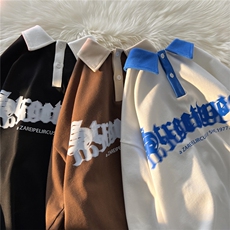数据!重磅高品质夏季宽松POLO衫短袖T恤XP23039-P45控68，男装Polo衫，电商B370