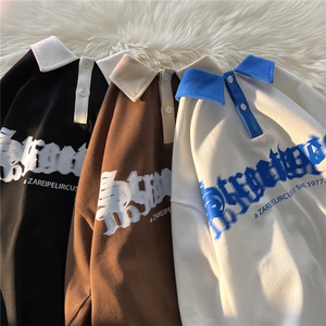 数据!重磅高品质夏季宽松POLO衫短袖T恤XP23039-P45控68图片
