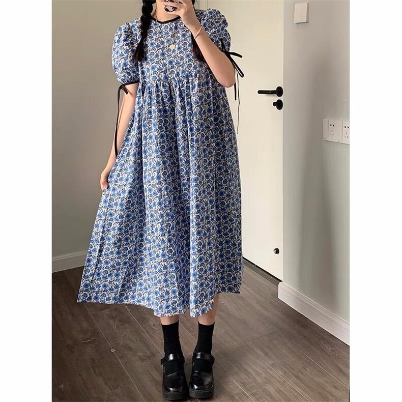 【现货】夏季新款连衣裙韩版娃娃裙，女装连衣裙，名依人