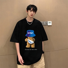 麂皮绒短袖t恤男大码半袖男JD82288-P25，男装T恤，电商A040