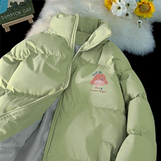 地毯冬季时尚百搭宽松字母印花潮流棉服外套MY62057P85控115，男装棉衣，电商A268