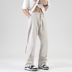 日系潮潮流宽松型时尚潮牌ins休闲裤青春流行春秋男长裤慵懒，男装休闲裤，星座716-4