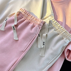 1麂皮绒大码M-5XL短袖DT8766P23短裤DK8767P32套装TZ8757P55控78，男装休闲套装，星座226-2