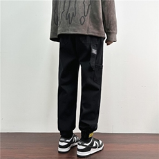 k301-p55-控78M-5XL牛仔黄泥在高阶宽松大码牛仔裤cityboy，男装牛仔裤，星座116
