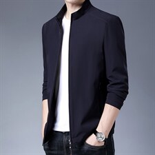 BH1901钱塘2020-2秋季新款男士立领商务休闲夹克外套量大价优P110，男装夹克，钱塘207-2