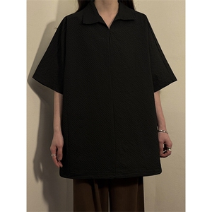 夏季新款男女同款短袖套头衬衣外套XZ102B-1-T2552P30图片