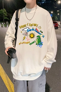 M18219-P45 加绒款-P65半高领毛衣男士大码针织衫男毛线衣男图片