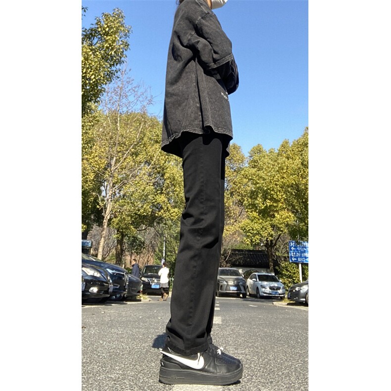 2024春款修身直筒复古弹力牛仔裤715-6-BK811P55,男装牛仔裤,星座715-6