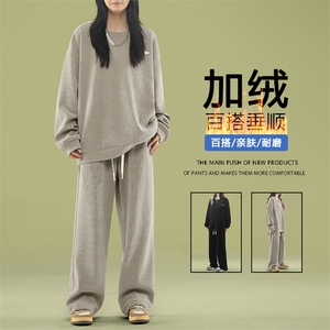 秋冬季加厚重磅运动时尚潮流美式套装TZ815常规特批98加绒特批118