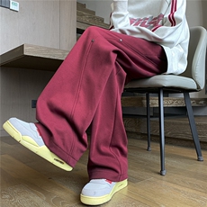 已出货2025年秋季新款宽松休闲卫裤男D329-QM758-P55-控88，男装休闲裤，电商D329