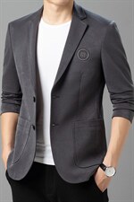 秋冬季新款中年西装领爸爸商务男装单件男西服ASD95209-P270,男装西服,电商B212（原钱塘6029）
