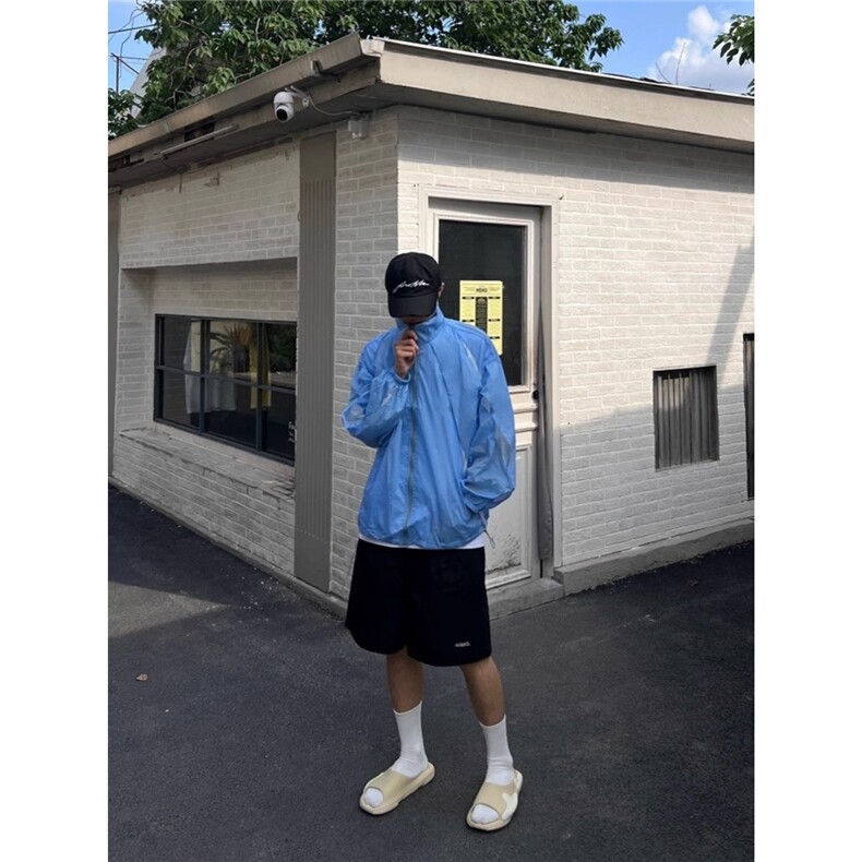 情侣休闲运动防晒衣夏季2025新款日系防晒冲锋薄外套A3377-P47，男装防晒衣，星座208-5