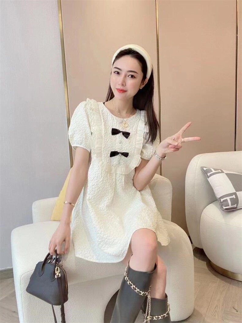 068连衣裙，女装连衣裙，Mokou陌扣