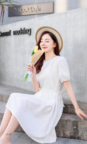 新款韩版连衣裙，女装连衣裙，天使公主