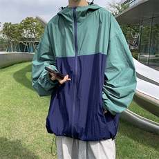 Wt033-P37夏季宽松型潮牌防晒服，男装夹克，星座1501-1