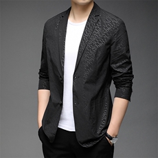 BEA6628802钱塘2020-2春秋新款百搭时尚休闲中青年男士西服P165，男装西服，钱塘207-2