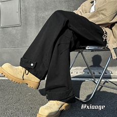XZ616春季重磅水洗打褶解构活页拼接休闲长裤TY3708P65控78，男装休闲裤，星座512A（原616）