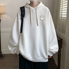 连帽卫衣男大码运动服帽衫外套WY2316-P35加绒款-P40，男装卫衣，电商A040