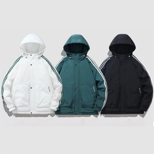 2025冬季新情侣羽绒服青少年时尚运动外套二开羽绒服男 YR236P105图片