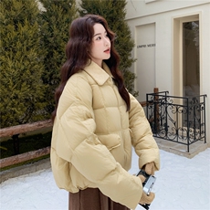 8681短款芥末绿羽绒服50白鸭外套8681-P240-K368，女装羽绒服，2C232