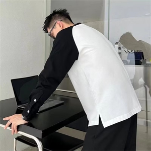 男圆领宽松型日系青春流行套头休闲潮新款卫衣潮流TA94-P35图片
