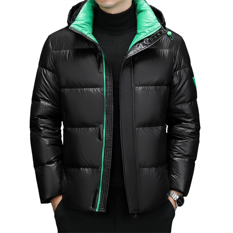 冬季男士鸭绒羽绒服时尚面包服保暖防寒加厚加绒品质潮服男外套,男装羽绒服,钱塘6003（原4033）