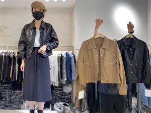 皮衣外套,女装皮衣,卡薇尔