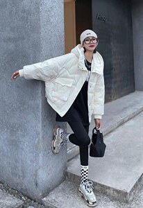 彩色羽绒服图片