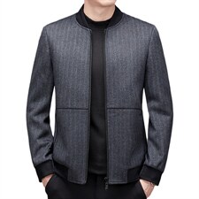 2021中老年男装休闲夹克秋装中年爸爸装宽松外套MNSA22J881-P320,男装夹克,电商B212（原钱塘6029）
