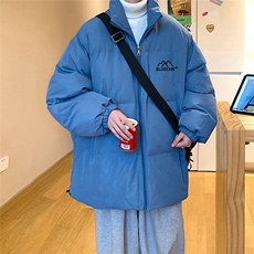 1506-1/MZ2321/P65棉服男款冬季美式立领加厚oversize棉服，男装棉衣，星座1506-1