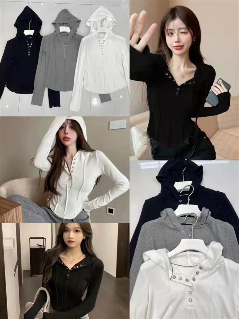 四季布衣扣子帽衫款，其它，SJBY