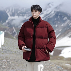 冬季棉服新款D2200-TP45不美式复古休闲宽松纯色保暖棉衣男，男装棉衣，电商A102