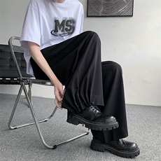 山本暗黑武士裤男女日系潮牌宽松阔腿裤束脚裤裙裤XK74-P75，男装休闲裤，星座512-1（原513-3）
