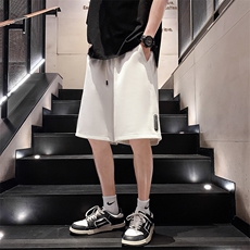 纯色夏季短裤男休闲潮流五分裤直筒中裤宽松抽绳A266-TYKZ713-P25，男装牛仔裤，电商A266