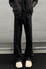 2026春季新款外景微喇弹力黑色牛仔裤S-5XLGK25676-特P24，男装牛仔裤，电商A022
