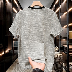 新款短袖t恤男夏季韩版半袖上衣港风宽松休闲潮牌体恤衫T0588-P40，男装T恤，星座308B-2