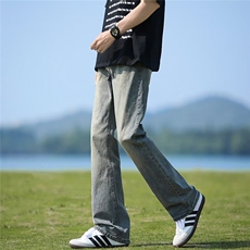2024美式牛仔裤男款直筒长裤潮NS251P40，男装牛仔裤，星座1116-2