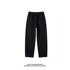 冬季新款高品质加绒加厚休闲裤直筒宽松百搭卫裤A111-G001-P58，男装休闲裤，电商基地A111