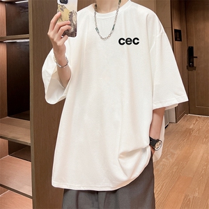 华夫格t恤男短袖男大码五分袖酒店风HT73294-P22