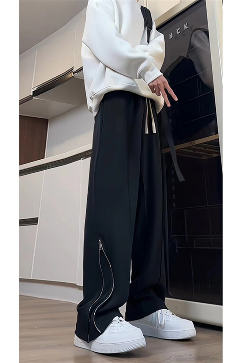 现货垂感西装阔腿裤男春夏季直筒长裤百搭休闲坠感西裤XK301-P50,男装西裤,电商A178