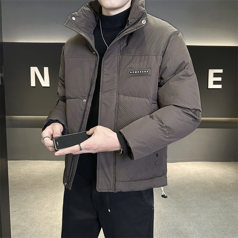 店主风2025年新款时尚立领潮流保暖羽绒服男A236-G66-P195，男装羽绒服，电商A236