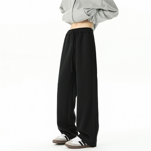 春季瘦高个子加长休闲裤男直筒阔腿188cm115运动裤宽松KZ030P55图片