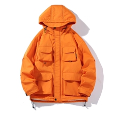 2023冬季新款cityboy大码多口袋羊羔毛棉衣M-5XHM22545-P110，男装棉衣，电商A022