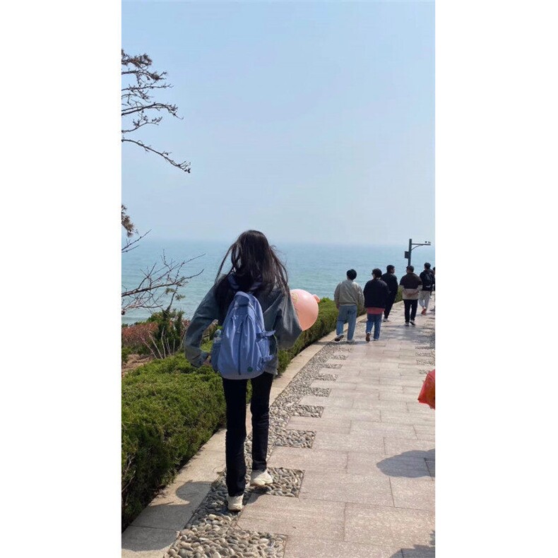 美式复古蓝色牛仔外套男女潮高级感单排扣纯色常规口袋牛仔布宽松,男装工装外套,星座506A