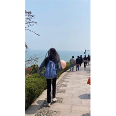 美式复古蓝色牛仔外套男女潮高级感单排扣纯色常规口袋牛仔布宽松，男装工装外套，星座506A