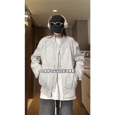 档口图短款夹克潮牌棒球服外套男女同款DY195-P80量大优，男装夹克，星座1213