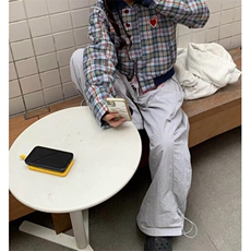 字母刺绣褶皱伞兵工装裤女秋冬季新款加绒加厚阔腿弯刀裤KB223，男装休闲裤，星座1116A（原606A-3）