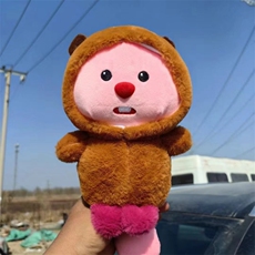 米亚毛绒玩具厂 变身水豚鼠