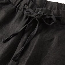 BB3861夏季男装宽松薄款风亚麻休闲裤直筒运动修身九分裤P120图片